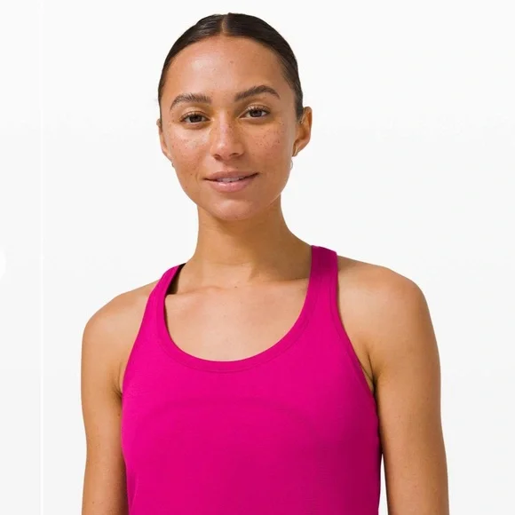 Lululemon Swiftly Tech Hip Length Racerback 2.0 - Ripened Raspberry - Picture 2 of 9
